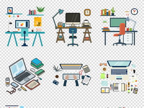 卡通手绘商务办公素材 提升工作趣味与效率的创意工具